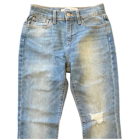 OLD NAVY NEW NWT GIRLS JEANS DENIM PANTS BOTTOMS BLUE ADJUSTABLE JEAN SIZE 12 - Picture 4 of 8